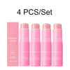 PDRN Pink Collagen Volume Multi Balm Stick&Serum 5% Volufiline Hydrating Firming Repair Balm for Face Neck Eye Area Skincare